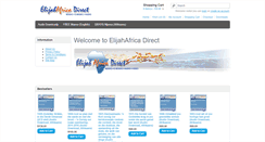 Desktop Screenshot of elijahafricadirect.com